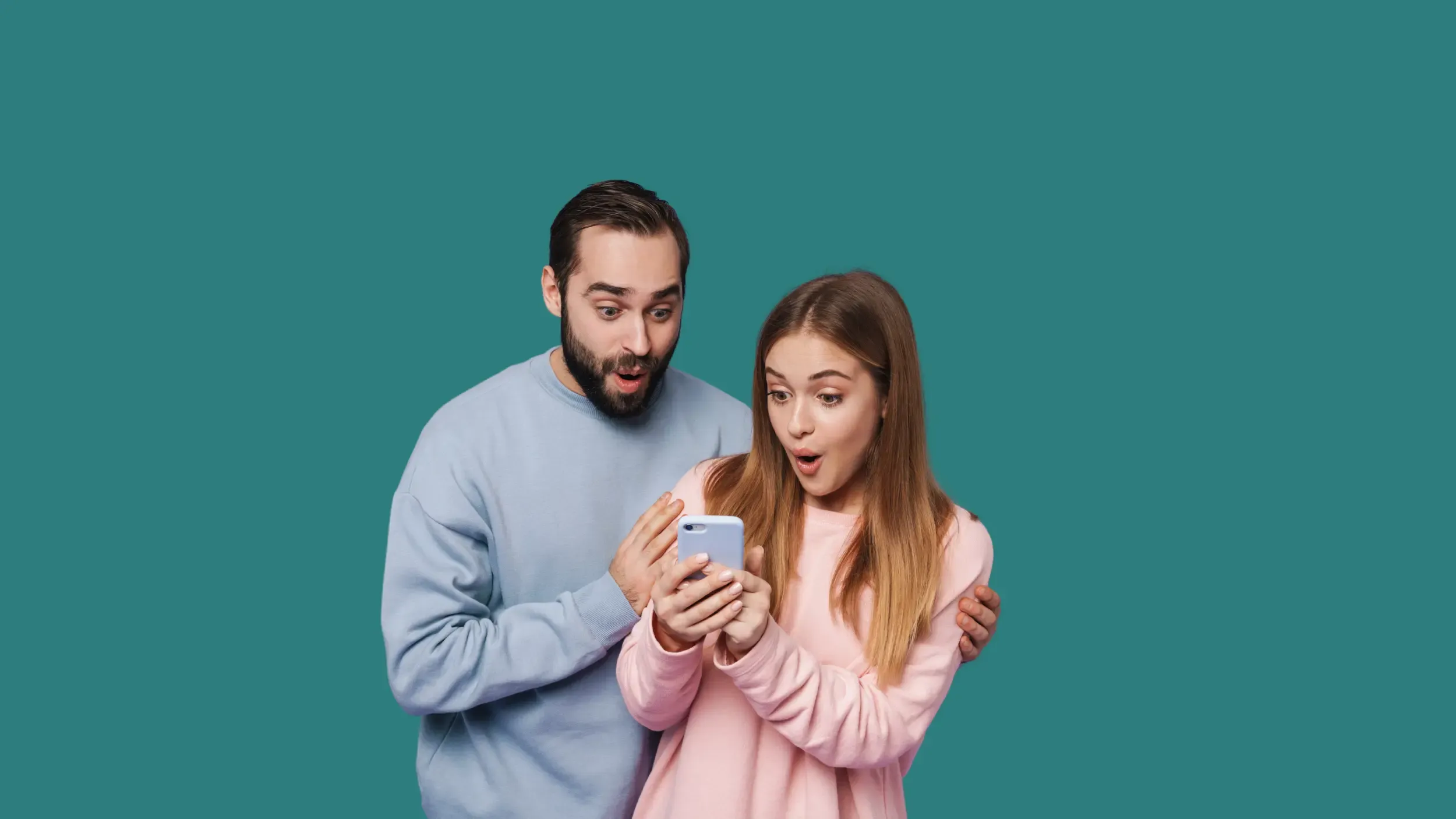 Couple amazed coolsculpting