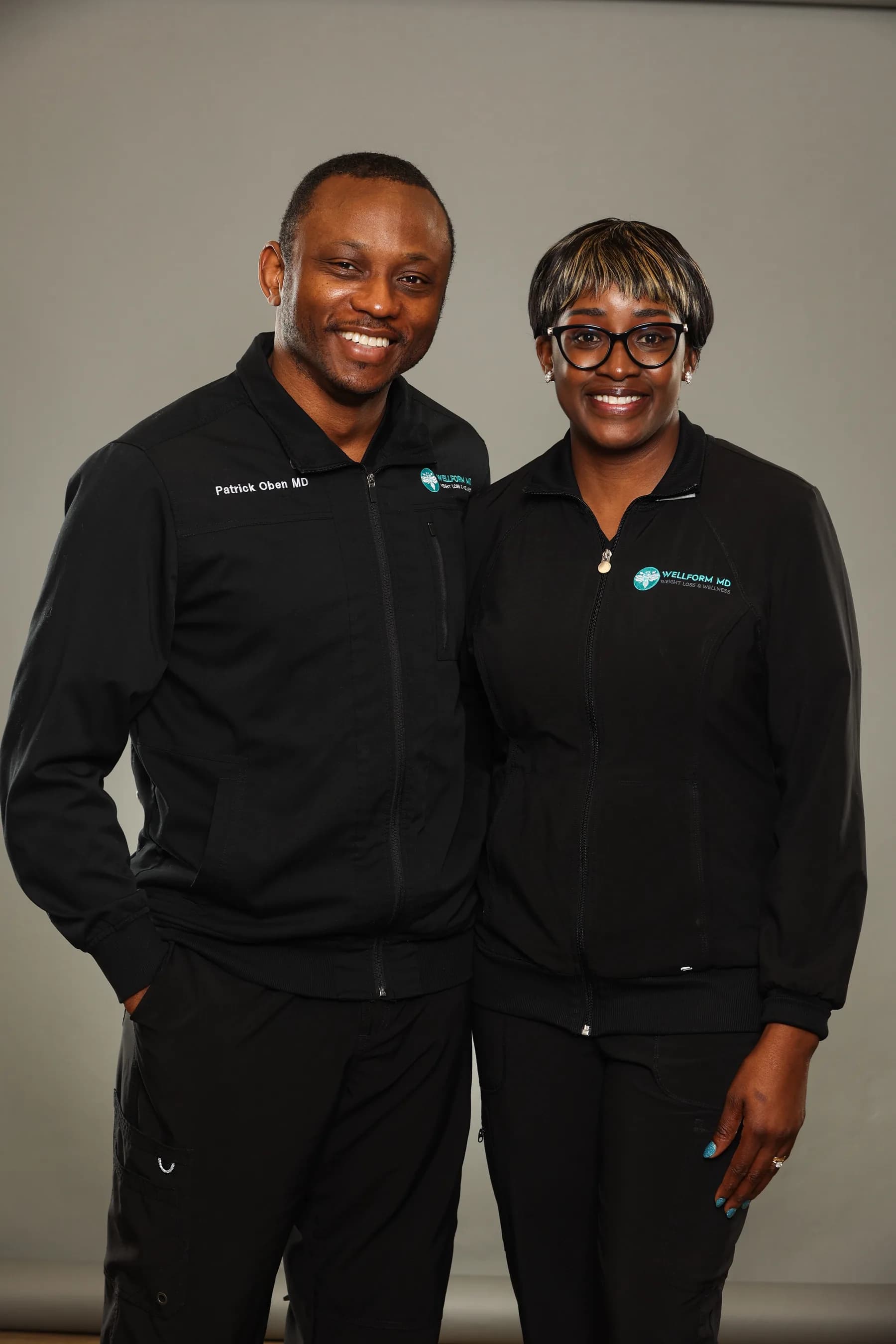 Patrick Oben, MD, with his wife