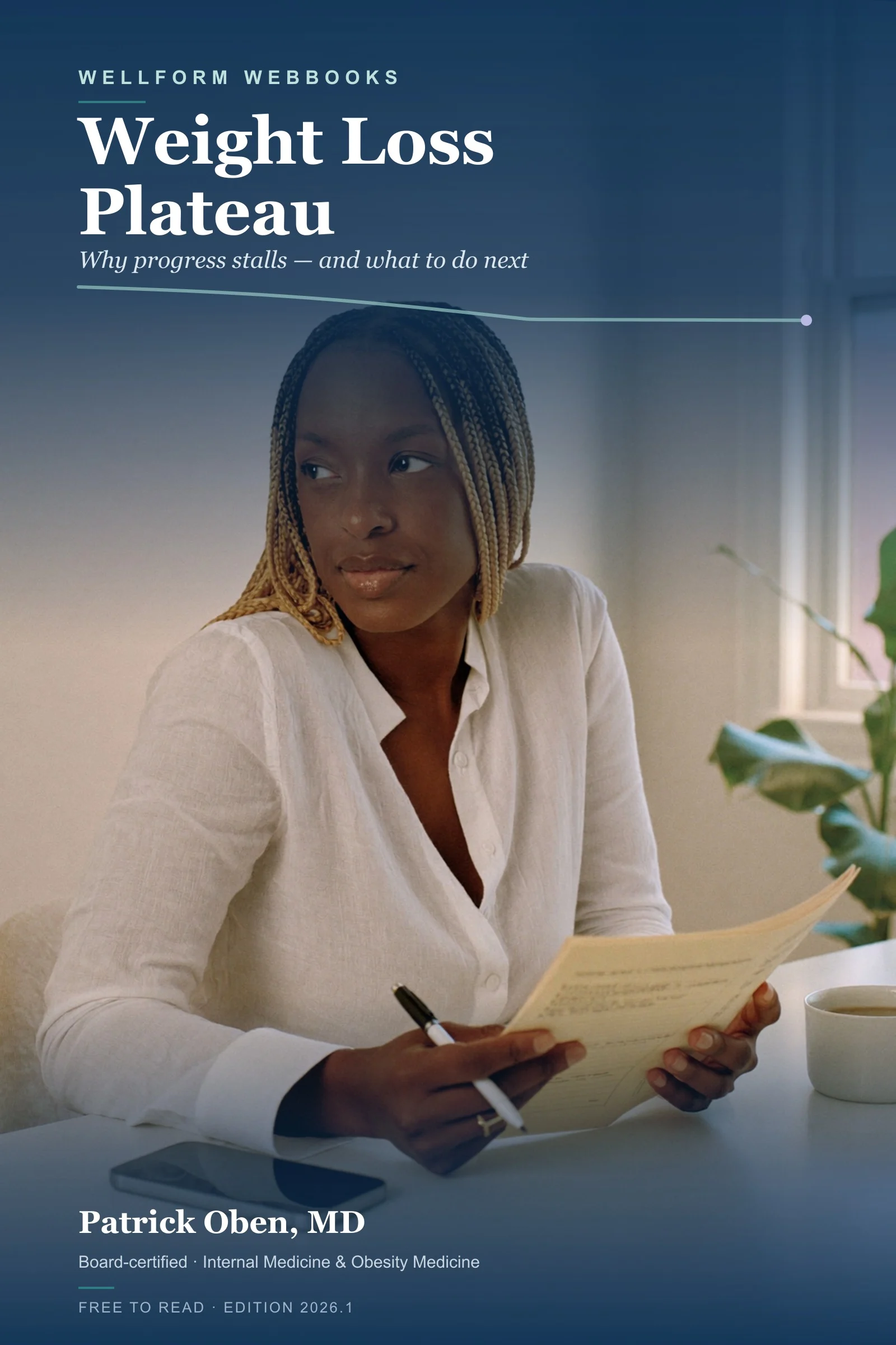 Weight Loss Plateau: Why Progress Stalls and What to Do Next — WellForm WebBooks cover