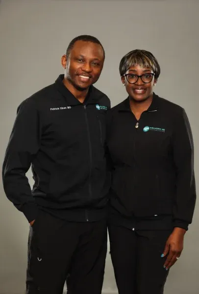 Dr. Patrick Oben and Mayuk Oben – Health and Wellness Coaches at our center