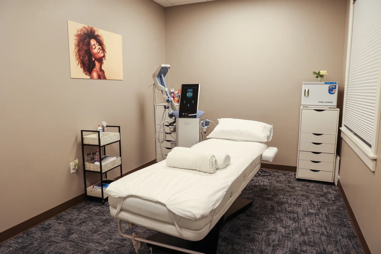 A private treatment room at WellForm MD