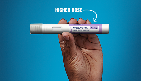 Official manufacturer image of a Wegovy pen