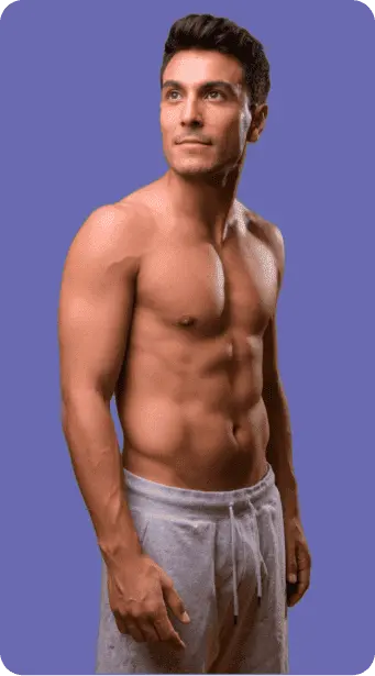 Weight loss ankeny showing a happy man looking toned