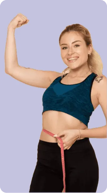 Weight loss ankeny showing a happy woman